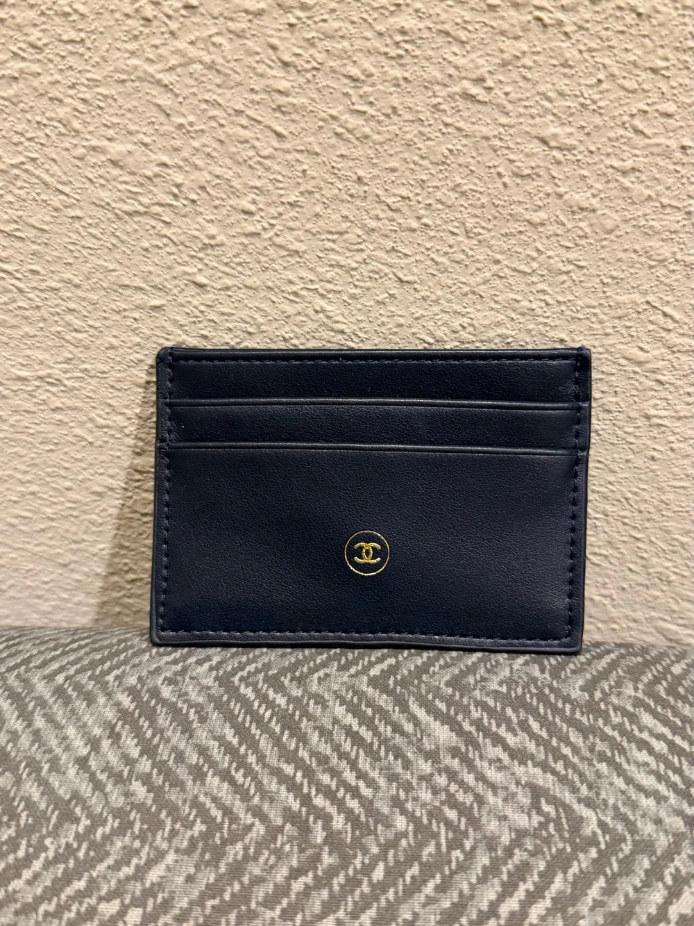 Bleu de Chanel Unisex GWP Black Cardholder
